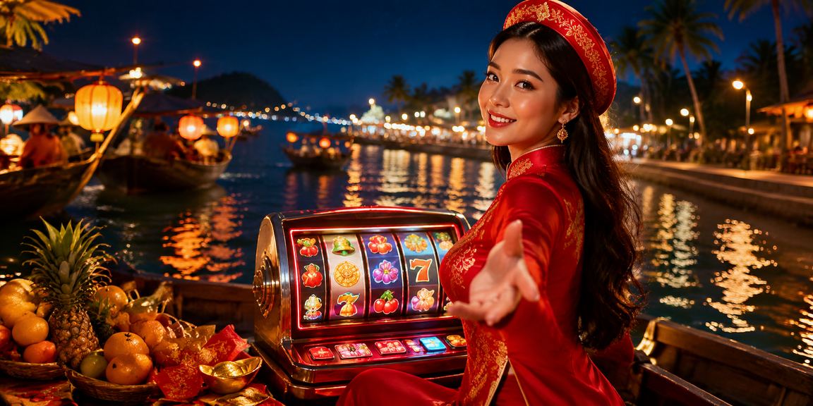 Trải nghiệm trò chơi slot đặc sắc với chủ đề Tết tại k60e, phù hợp người chơi Việt
